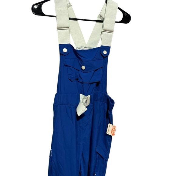 Revolve Free People Movement Blue Morning Meadow Jumpsuit Overalls - Picture 4 of 7